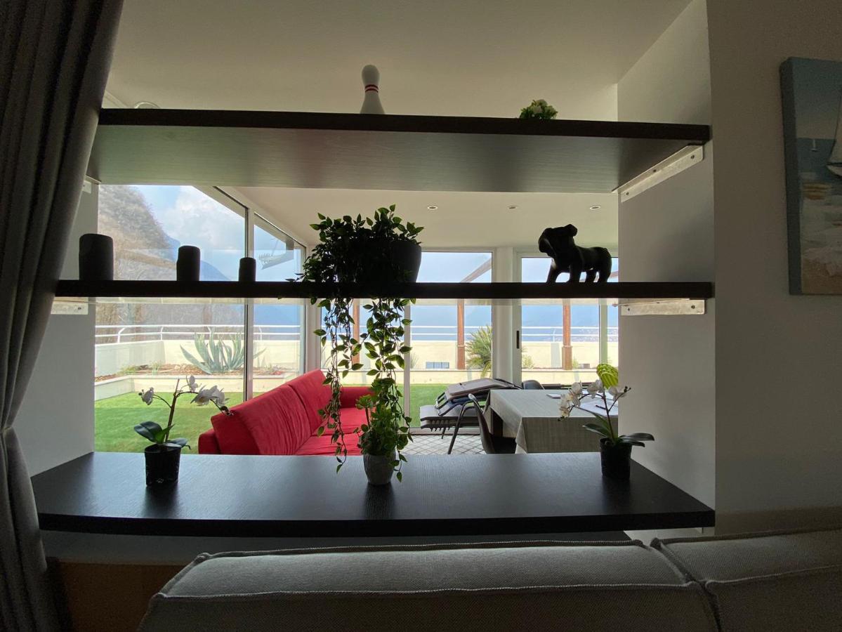 Attico With Big Terrace In Residence With Pool Valbrona Buitenkant foto