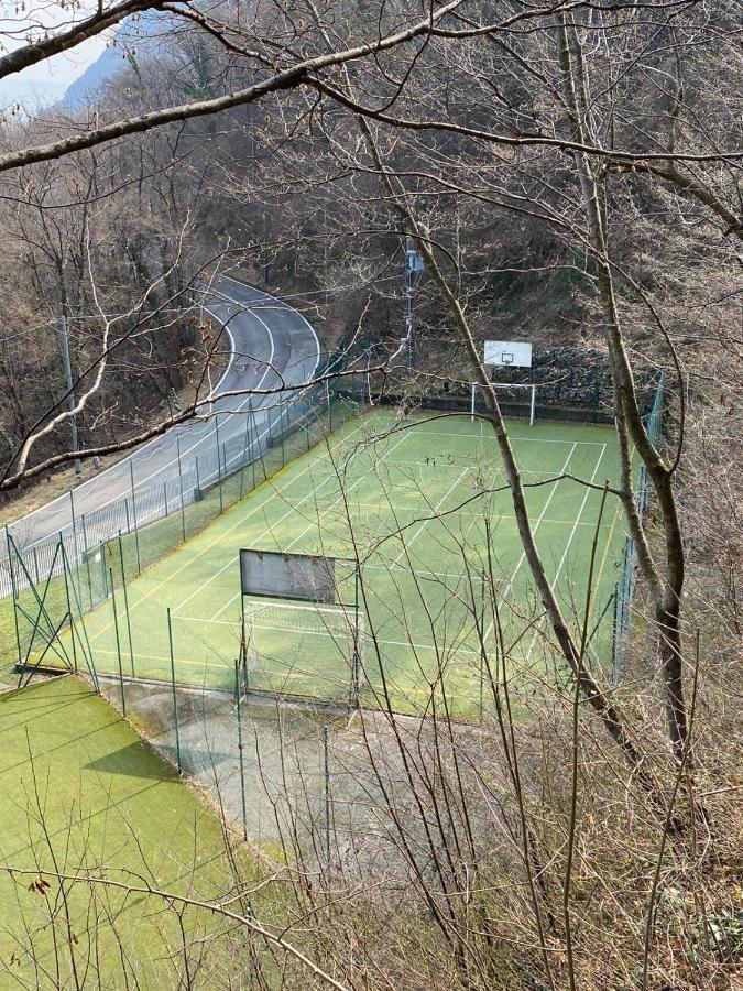Attico With Big Terrace In Residence With Pool Valbrona Buitenkant foto